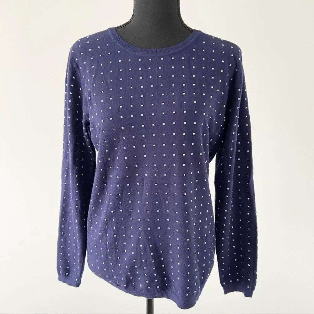 Bailey  Embellished Crew Neck Sweater